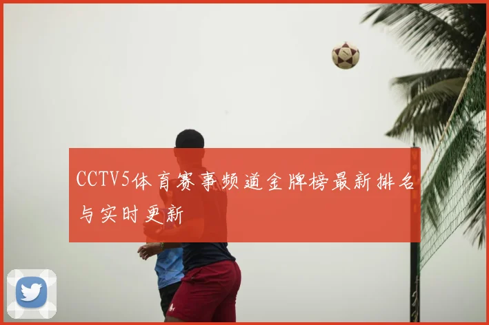 CCTV5体育赛事频道金牌榜最新排名与实时更新