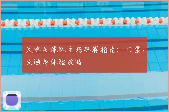 天津足球队主场观赛指南：门票、交通与体验攻略